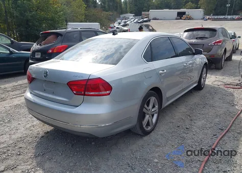 2013 Volkswagen Passat 2.0L Tdi Sel Premium из США, поврежденный, VIN 1VWCN7A32DC073467